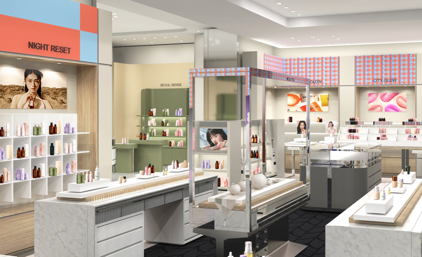 HYPER GROUND by Shinsegae K-beauty and lifestyle pop-up at Hudson Yards