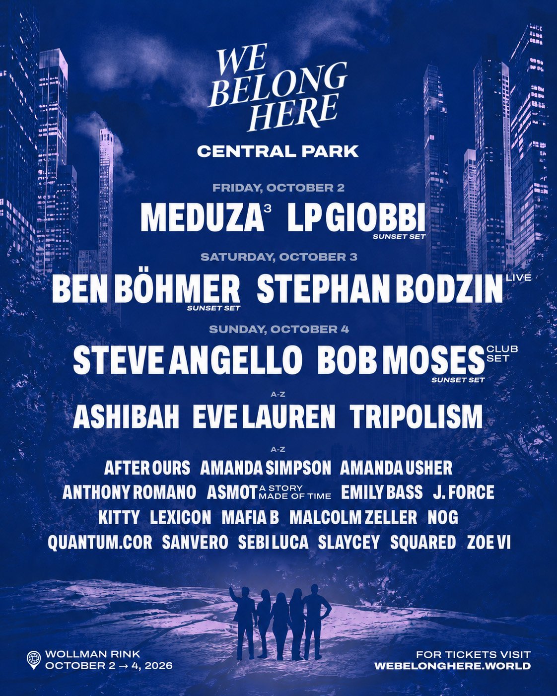 We Belong Here Takes Over Wollman Rink This Weekend With MEDUZA³, LP Giobbi, Ben Böhmer and More